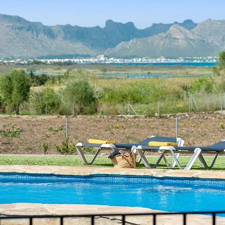Villa Pou D,Ambroitx, Pool And Sea Views In Alcudia Exterior foto