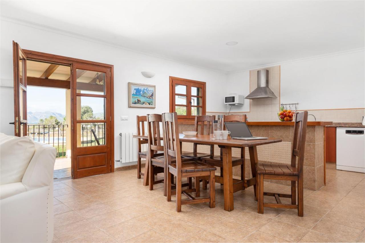 Villa Pou D,Ambroitx, Pool And Sea Views In Alcudia Exterior foto